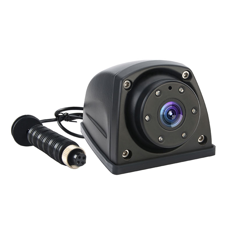 Caméra de vue latérale 1080P AHD pour camions avec grand angle de 140 degrés et IP69K