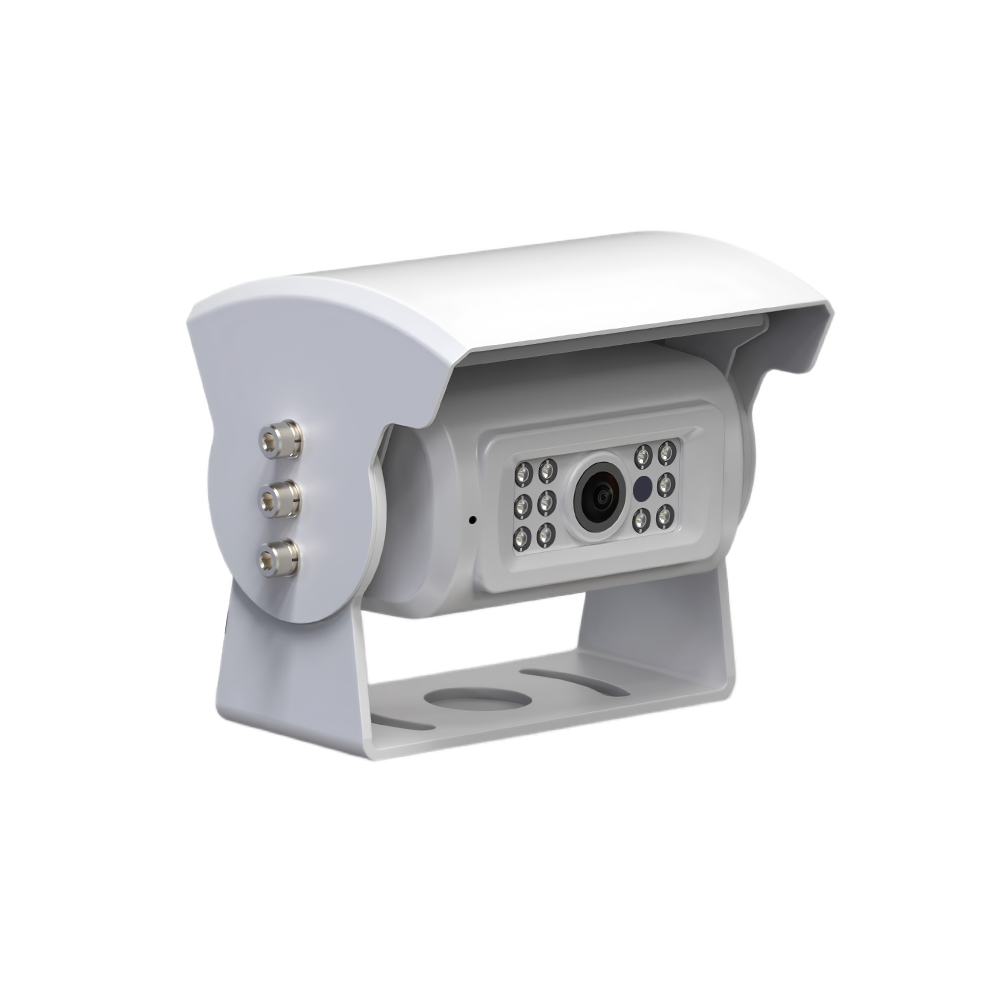 Caméra de vue arrière imperméable 1080P avec la couleur blanche de volet automatique