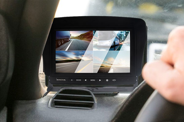 Système de moniteur de vue arrière de voiture Vision large