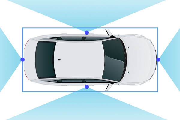 Artefact essentiel du véhicule ! La caméra de recul peut réduire efficacement le taux d'accidents et conduire en toute sécurité à 360°.