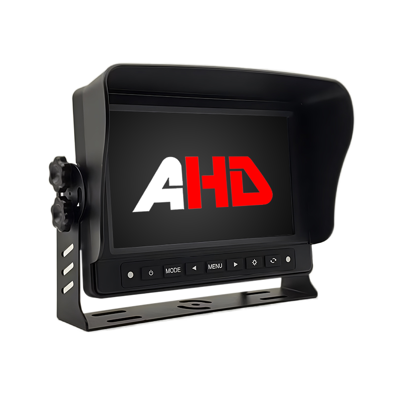 Moniteur AHD à boutons étanches IP69K pour voiture
