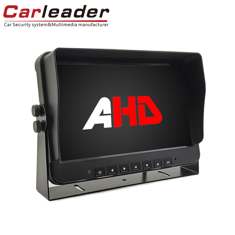 Carleader Nouveau moniteur de véhicule AHD à entrées 2AV de 10,1 pouces - Sécurisez votre sécurité de conduite