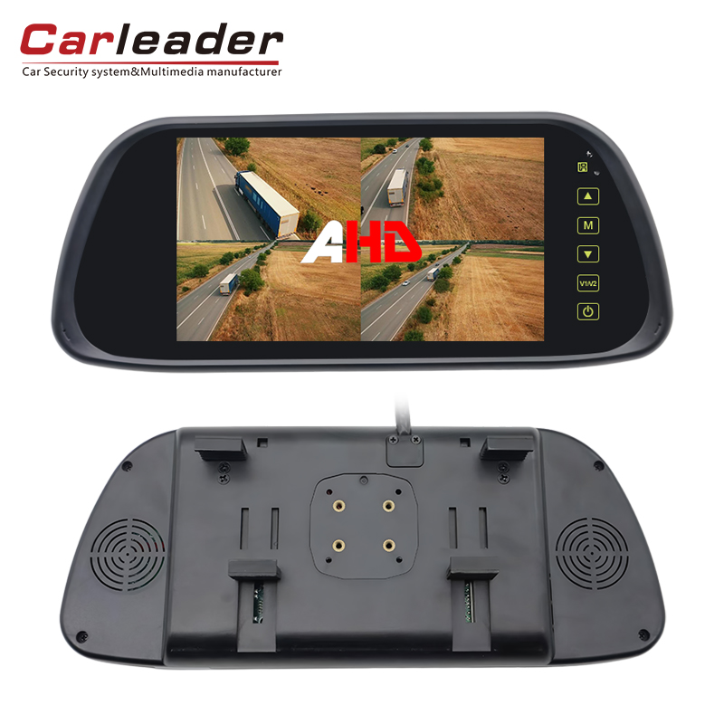 Améliorez la vision de votre véhicule avec Carleader 2 en 1 installation 7 pouces quad AHD Moniteur de rétroviseur