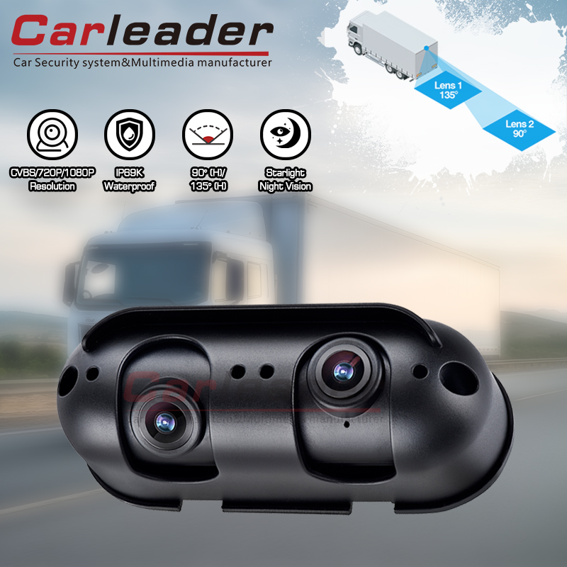 Carleader Starlight étanche à double objectif HD Caméra de vue arrière robuste: Voir clairement, conduisez en toute confiance.