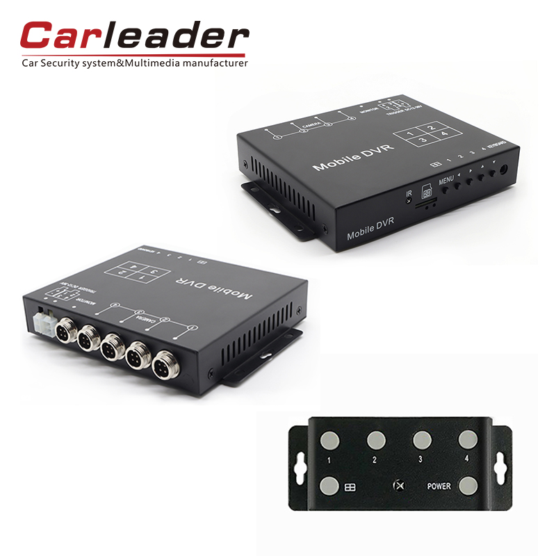 Carleader 1080p AHD Quad Split Control Control Boîte avec fonction d'enregistrement: Votre centre de surveillance de véhicules tout-en-un