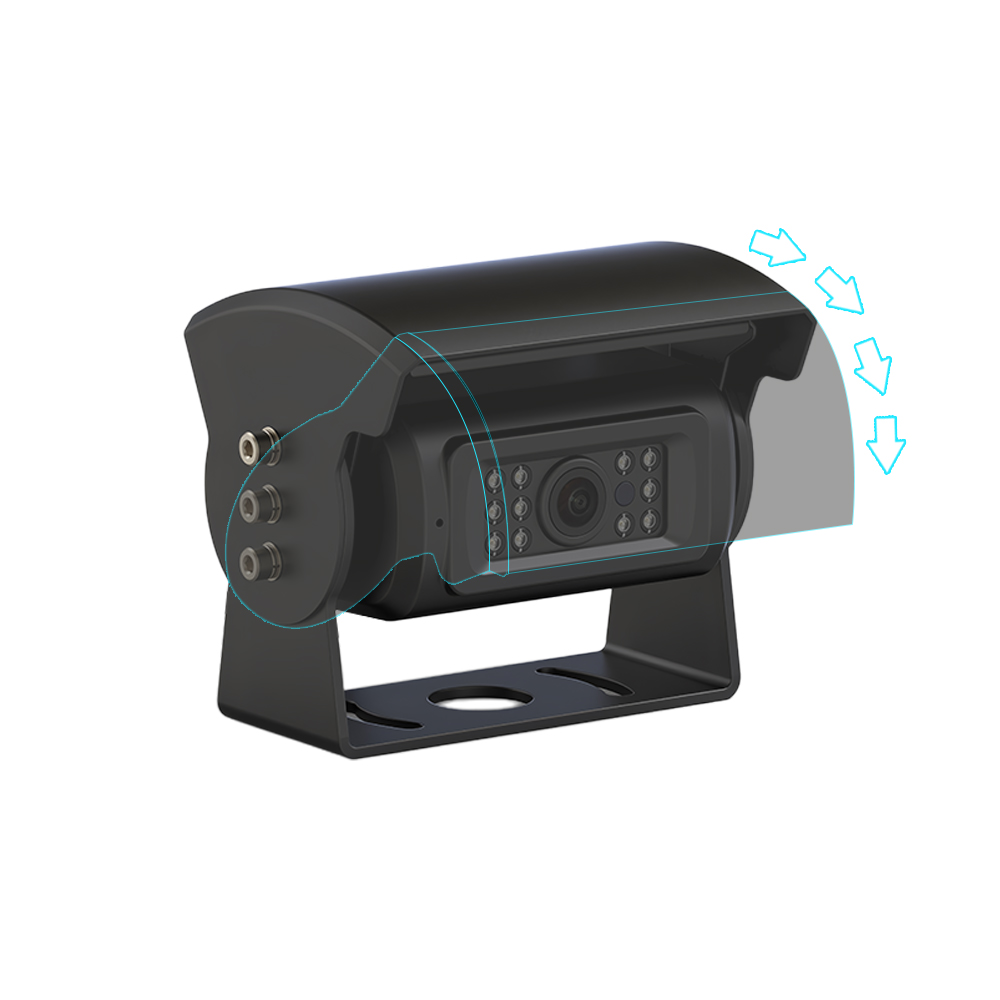 Conducteur plus sûr, vie plus sûre avec la caméra de recul étanche Carleader 1080P avec obturateur automatique