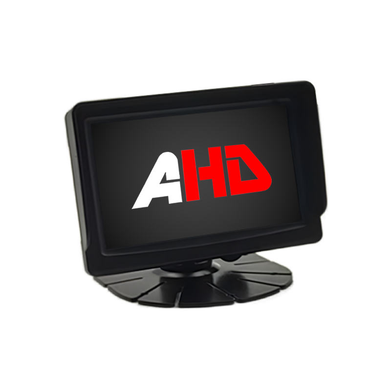 Moniteur de secours pour véhicule Carleader 5 pouces 2CH AHD entrées - Moniteur AHD combiné avec compact et fonctionnel