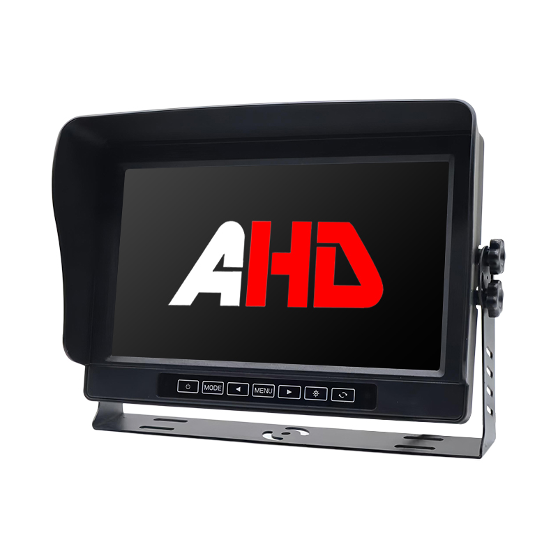 Carleader 10,1 pouces IP69K étanche 2CH AHD entrées boutons tactiles moniteur de véhicule