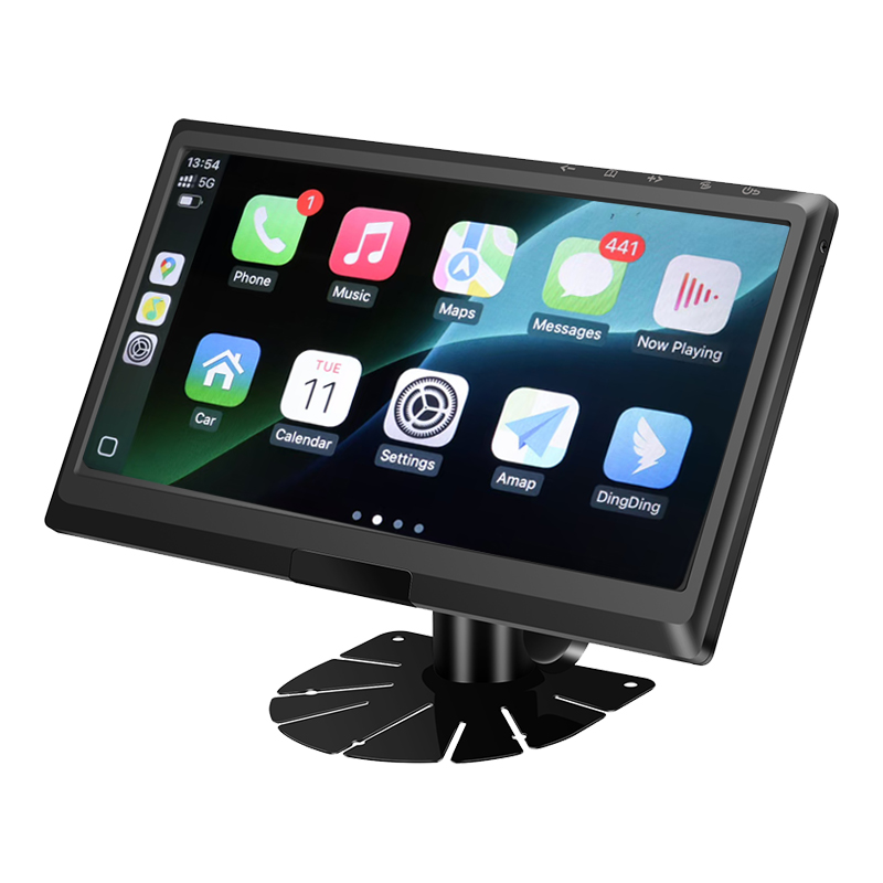 Carleader 9 pouces IPS AHD entrée de Signal moniteur de véhicule prend en charge CarPlay multimédia