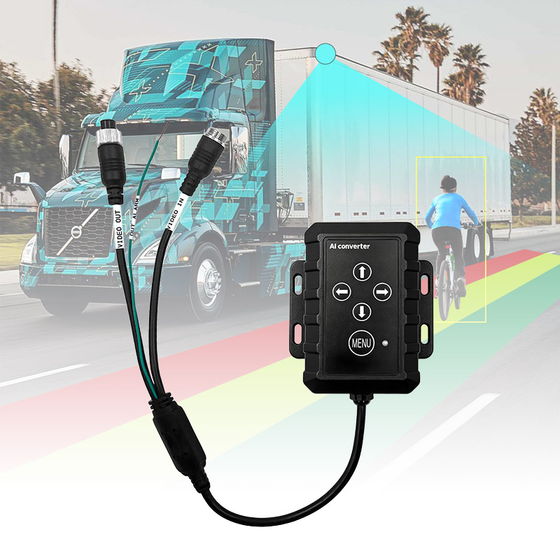 Carleader AI convertisseur d'algorithme de détection calibrage intégré adapté à la caméra CVBS/AHD Carleader AI convertisseur d'algorithme de détection calibrage intégré adapté à la caméra CVBS/AHD