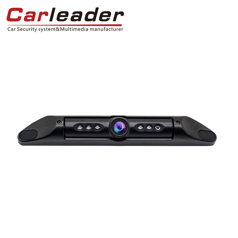 Carleader présente une caméra de plaque d'immatriculation de voiture avec mini BMW et connecteur 4 broches pour la vue arrière du véhicule