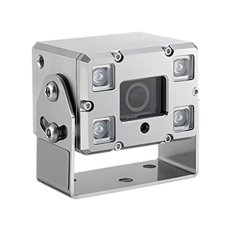 Caméra de recul pour camion IP69K AHD en acier inoxydable 304 avec vision nocturne IR à 4 LED
