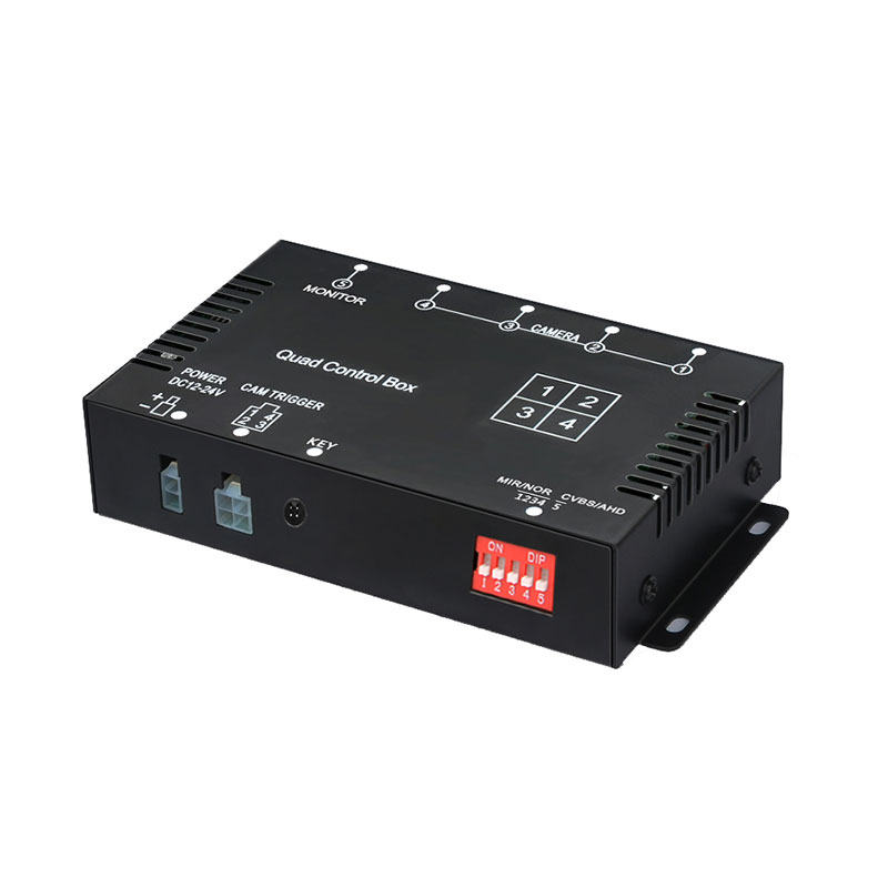 Séparateur vidéo de véhicule 4CH AHD 720P/CVBS pour systèmes de caméra de camion