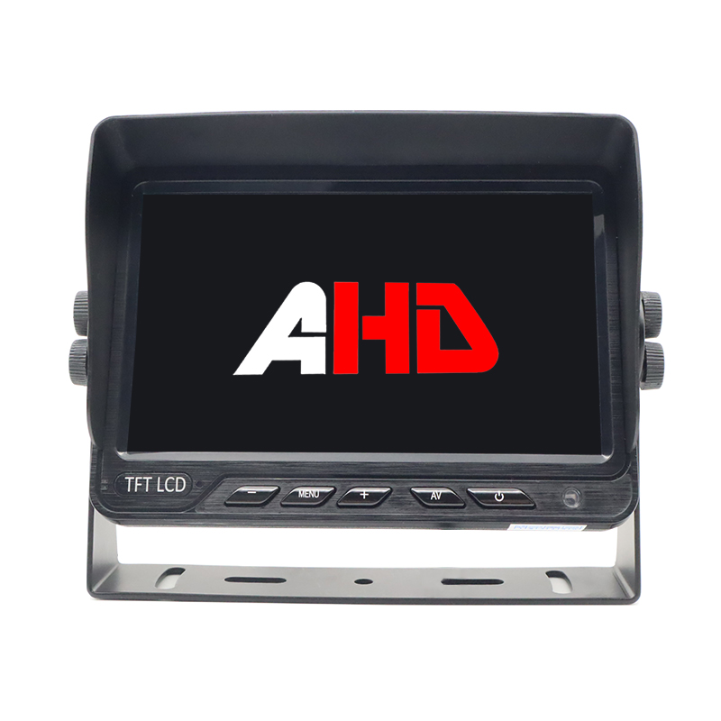 Moniteur de voiture HD de 7 pouces, système BSD de détection des piétons AI