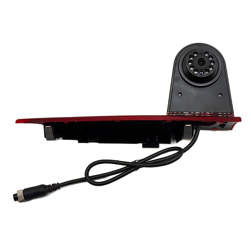 Caméra de recul avec feu stop AHD, avec lumière LED, adaptée à Ford Transit Custom 2016.5-actuel
