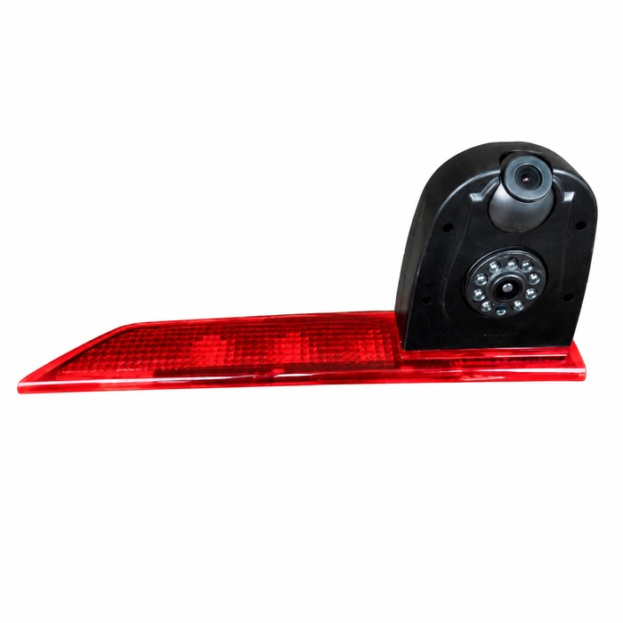 Caméra de feu stop AHD à double objectif pour Ford Transit Custom 2016.5-actuel avec lumière LED