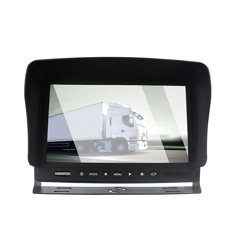 Moniteur de montage de tableau de bord LCD pour caravane 10 pouces avec caméra